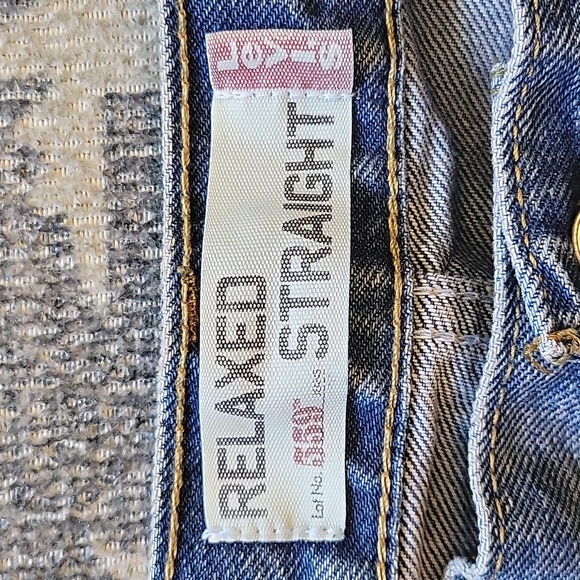 Men's relaxed straight Levi's jeans - Picture 4 of 4